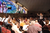 Un momento del concierto de la Orquesta de Crdoba en Rabanales