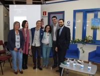 Participantes en el acto de presentacin del libro de Octavio Salazar