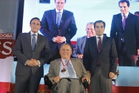 Enrique Aguilar, junto a José Carlos Gómez Villamandos y José Antonio Nieto