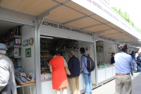 Vista del stand de UCOpress en la Feria del Libro