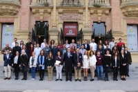 Foto de familia de los asistentes al I Congreso de Investigadores Noveles de la Universidad de Córdoba