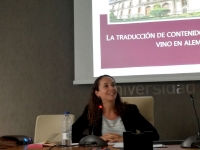 Pilar Castillo en XIV Congreso de Traducción, Texto e Interferencias 