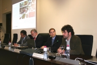 De izquierda a dcha., Alfonso García Ferrer, José Manuel Roldán, Luis Grueso y Guillermo Palacios