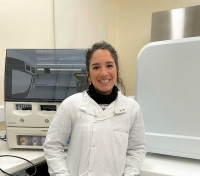 Inés Ruedas, investigadora del grupo de Anatomía Patológica animal de la Universidad de Córdoba. 