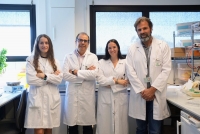  Part of the team that has developed the research, in the IMIBIC laboratory