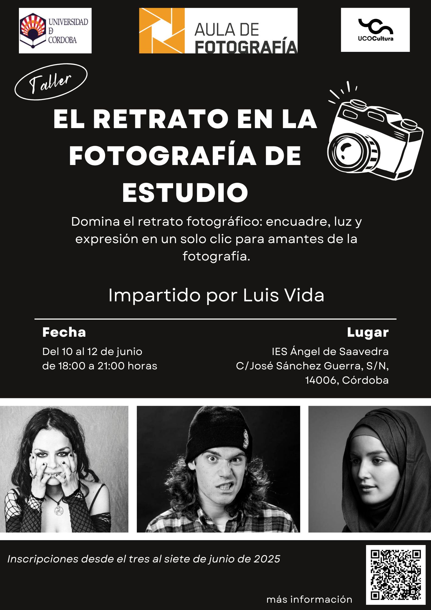 10Junio Cartel retrato aulafoto