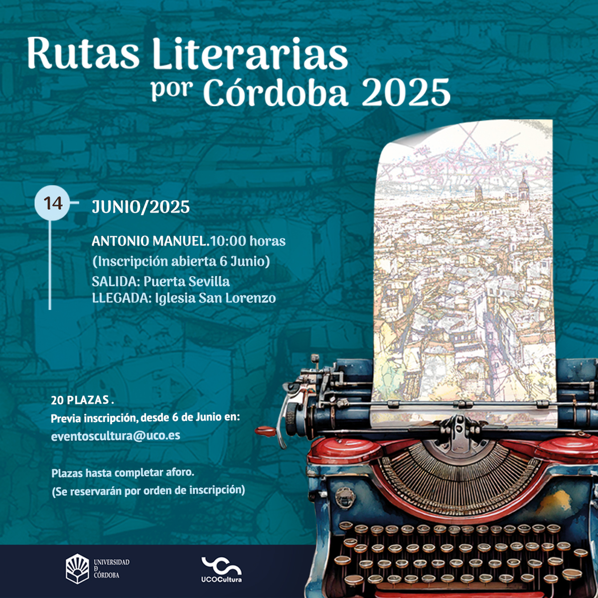 ruta literaria Antonio Manuel