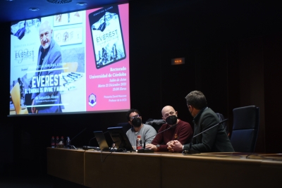De izquierda a derecha: David Moscoso, Sebastián Álvaro y Antonio Sarsa.