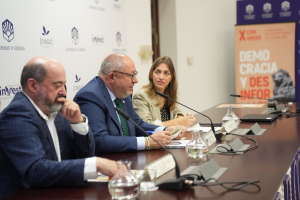 Momento de la rueda de prensa de presentación del congreso.