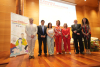 Organizadores y autoridades asistentes a la inauguración de la jornada.