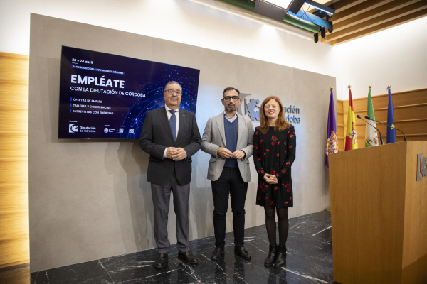 Antonio Arenas, Félix Romero y María Ángeles Mellado.