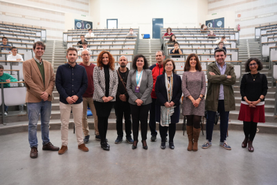 Representantes de la UCO y profesorado de los centros de Bachillerato participantes.