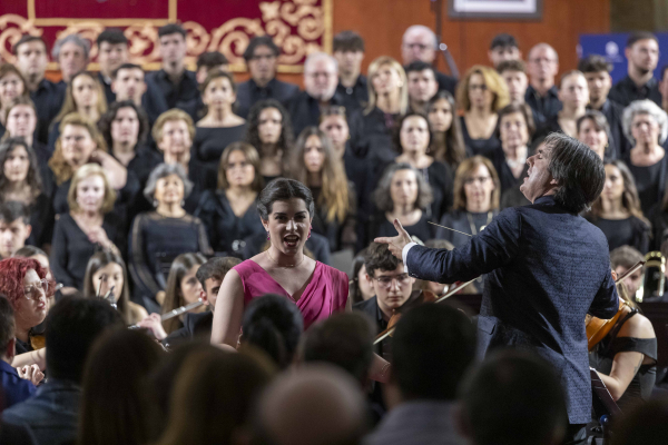 Un momento del concierto.