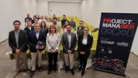 Estudiantado del curso y participantes en la inauguración del mismo.
