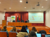 Alejandro Bogarín, Jefe de Servicio de la Oficina de Transferencia de Conocimiento de la UCO, durante su presentación.