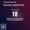  Cartel anunciador del hackathon que se celebra este lunes Cartel anunciador del hackathon que se celebra este lunes