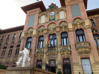 Imagen de la fachada principal del Rectorado de la Universidad de Córdoba.