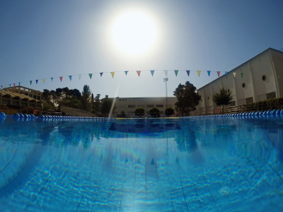 Piscina exterior del Campus de Rabanales