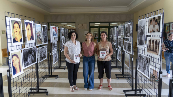 De izquierda a derecha, Catalina Guzmán, Sara Pinzi y Mamen Cuéllar. 