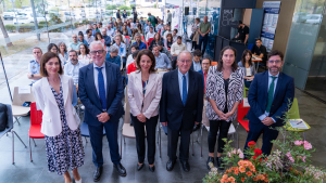 Autoridades asistentes a la inauguración de las jornadas.