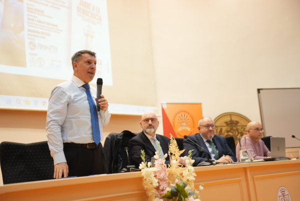 Joaquim Bosch durante su intervención.