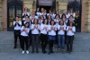 Las participantes de la Editatona junto con la coordinadora, Patricia Horrillo, y la organizadora, Isabel López, profesora de la UCO