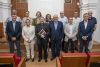 Autoridades y ponentes en la inauguración del congreso