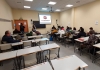 Alumnos de UCOIncluye en un momento de la charla.