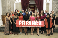 Foto de familia de las participantes en el programa PRESHCO 2022-2023