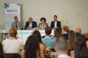 De izquierda a derecha: Luis Sánchez, Manuel Torralbo, M.ª Paz Aguilar y Vicente Montes.