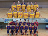 Las dos selecciones de baloncesto UCO.