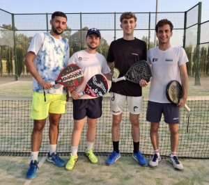 Cuatro de los ganadores.