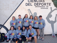 Selección de natación de la UCO.