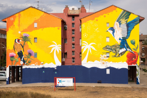 Mural de Las Palmeras