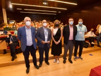 Autoridades presentes en la inauguración del curso.