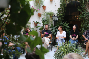 Una de las sesiones de &#039;Patios de ciencia&#039; celebradas en una edición anterior