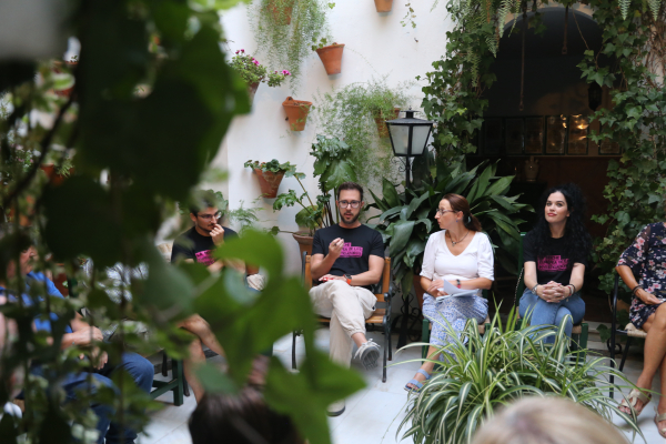 Una de las sesiones de &#039;Patios de ciencia&#039; celebradas en una edición anterior