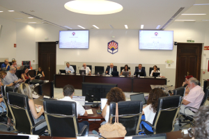 Sesión ordinaria de Consejo de Gobierno celebrada hoy.