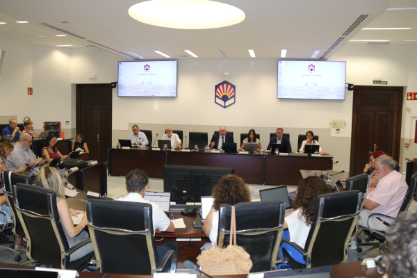 Sesión ordinaria de Consejo de Gobierno celebrada hoy.