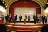 Foto de familia de de las autoridades que este año han recibido el reconocimiento de embajadores de la marca Ejército de Tierra.