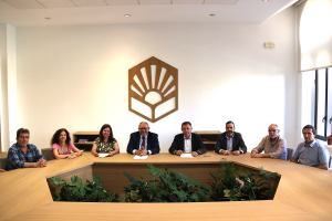 Firma del acuerdo de jubilación parcial del PTGAS laboral