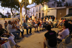Sesión del ciclo &#039;La Noche en Ruta&#039; durante La Noche Europea de los Investigadores de 2024