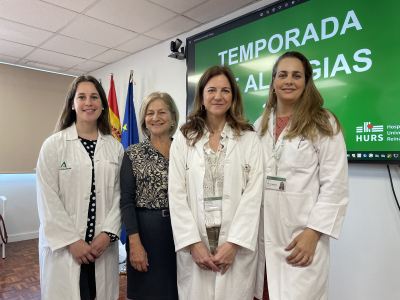 Rocío Seguira, Carmen Galán, Elena García y Berta Ruiz.