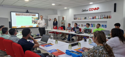 Alfonso Carbonero, director del Centro, inaugura el curso.