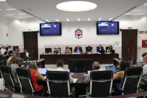 Un momento de la sesión ordinaria de Consejo de Gobierno