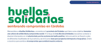 Web de Huellas Solidarias.