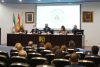 Vista del Salón de Actos de la Facultad de Ciencias del Trabajo durante la inauguración del congreso.