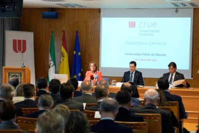 Momento de la inauguración de la asamblea.