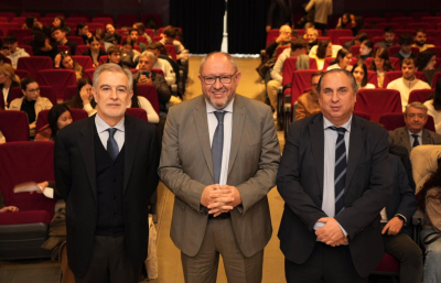 Pablo Lucas, Manuel Torralbo y Miguel Agudo.