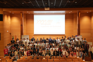 Foto de familia de los participantes en las Olimpiadas.